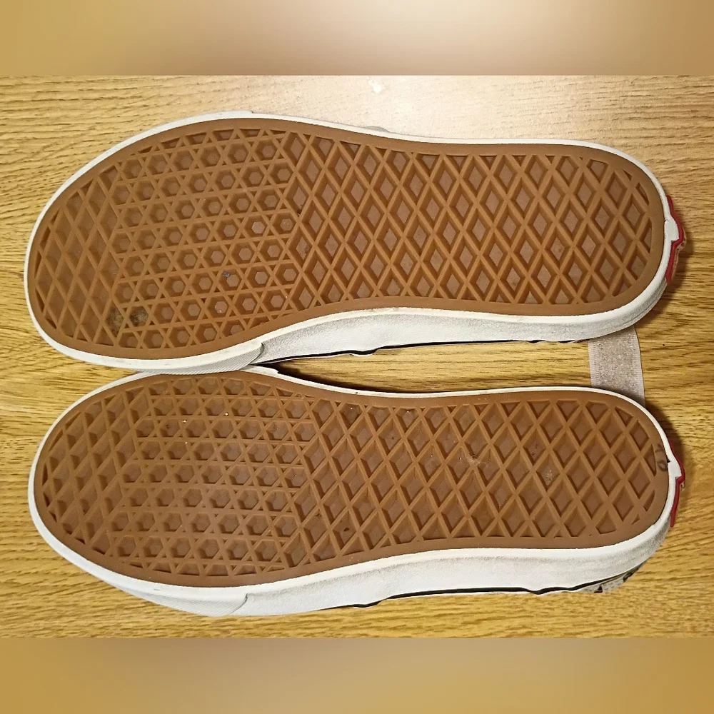 Vans Classic Slip-On Checkerboard Roses Women's 7 - Picture 6 of 6